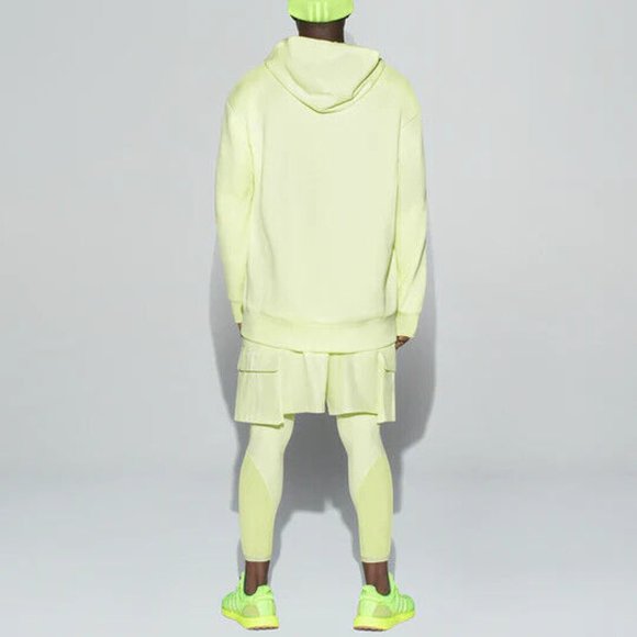 Adidas ALL gender Ivy Park Yellow Tint Long Sleeve Hoodie Size 3XL GT9089 - Picture 2 of 4